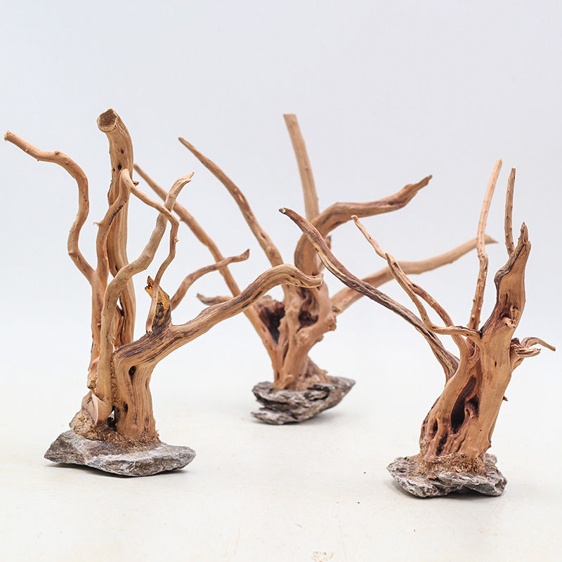 Aquarium Fish For Sale Online - 1PC Aquarium Landscaping Wood Ornaments Tree