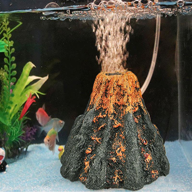 Volcano Shaped Aquarium Bubble - Aquarium Fish For Sale Online review and price